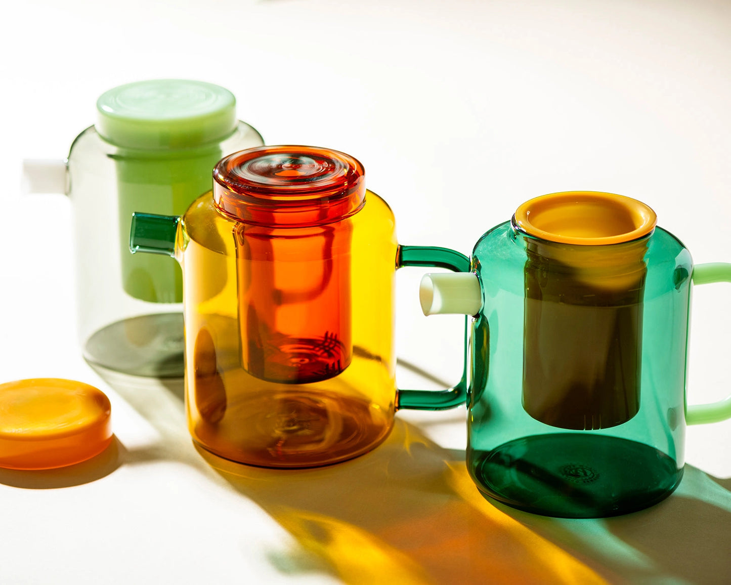 Chá Pot – Teal and Toffee