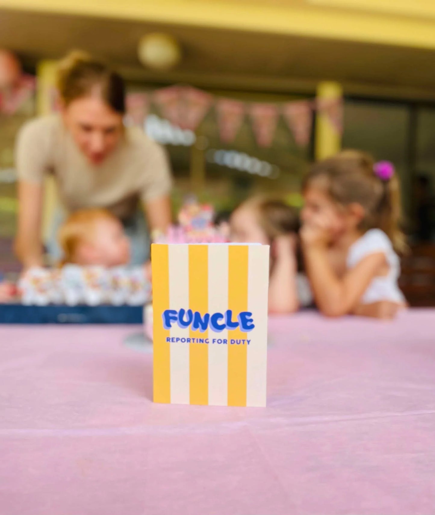 Funcle Reporting For Duty