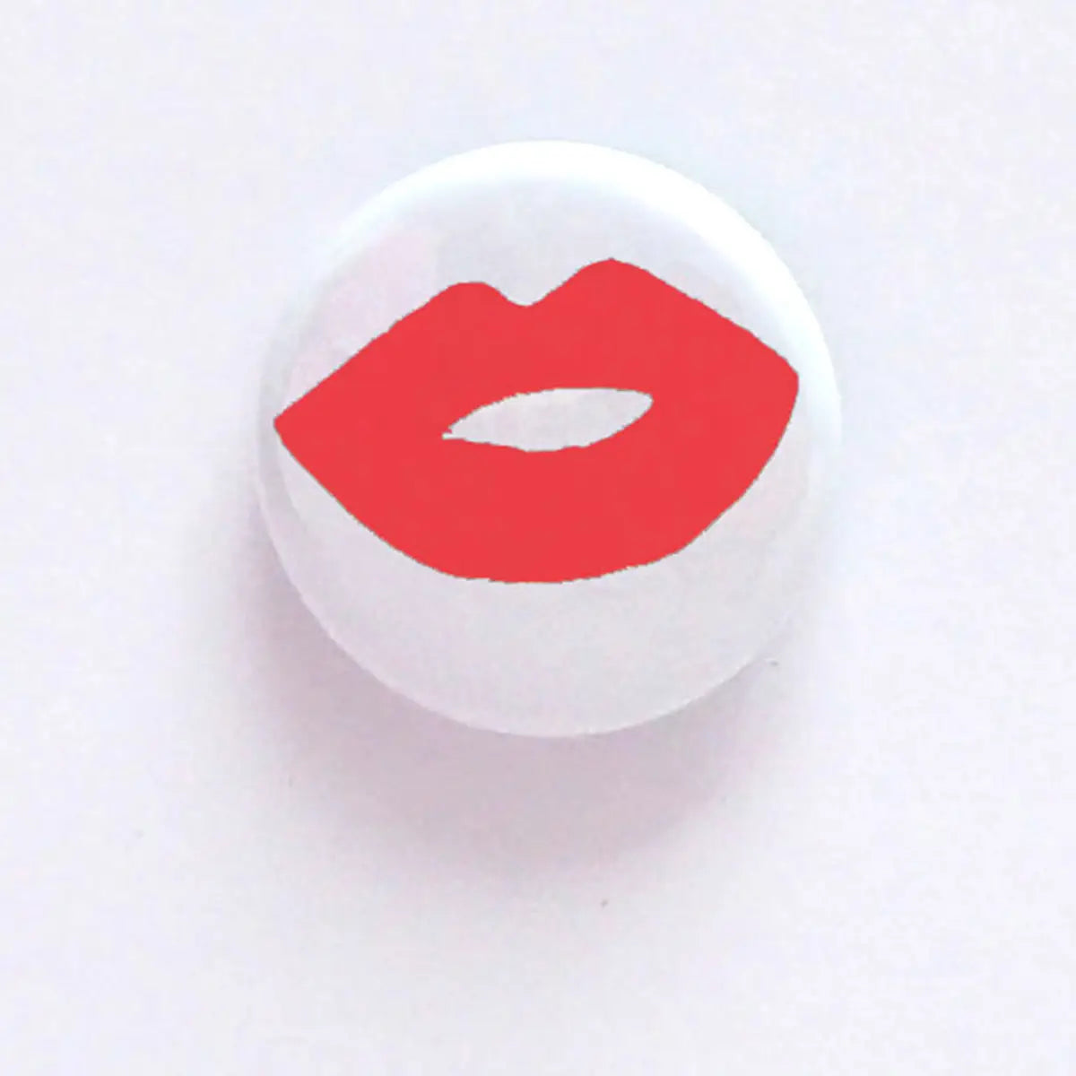 Fabulous Lips - Greeting Card with Badge