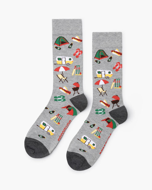 Summer Camp Bamboo Socks