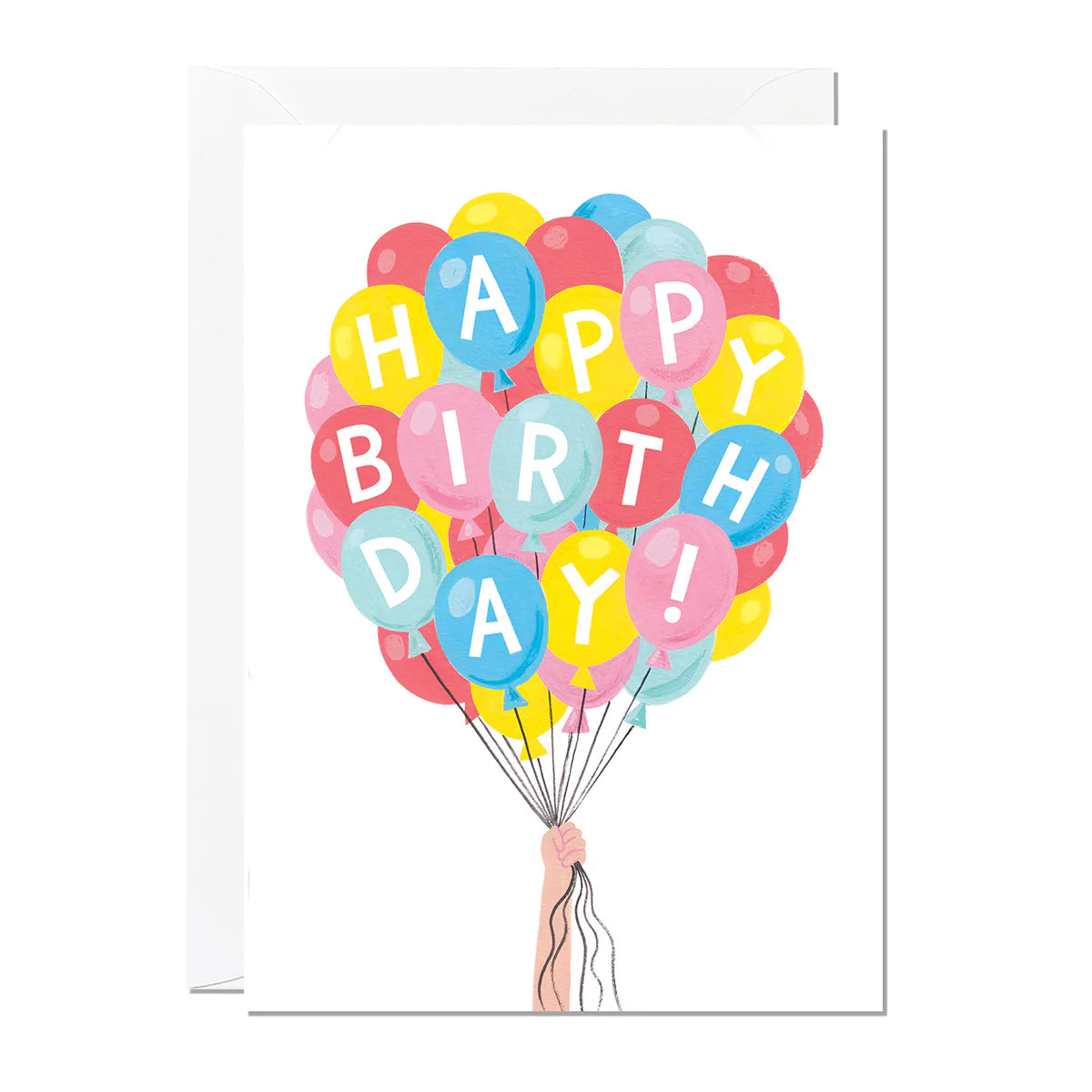 Balloon Bunch - Greeting Card