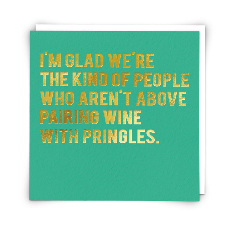 Pringles Greeting Card