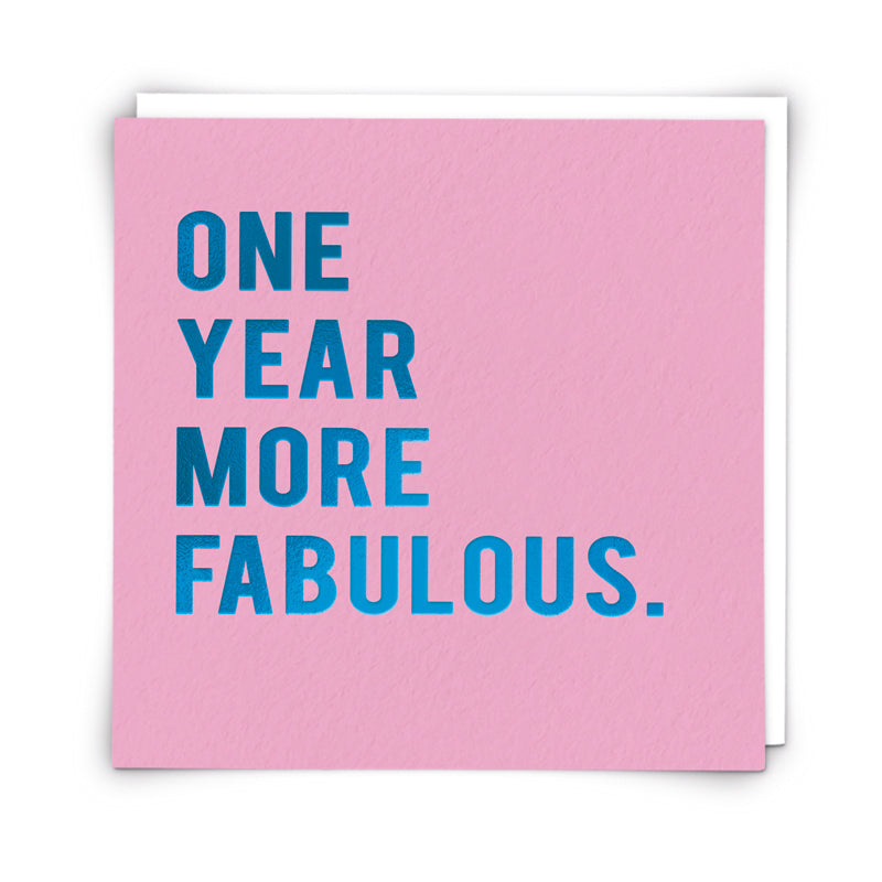 More Fabulous Greeting Card