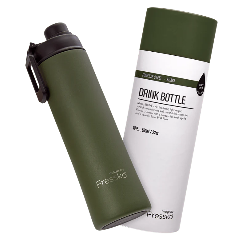 Move 660ml Sip Flask Khaki