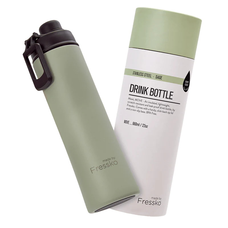 Move 660ml Sip Flask Sage