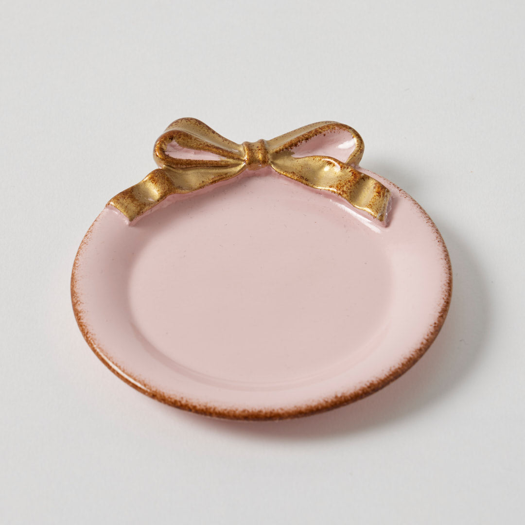 Babette Trinket Plate - White