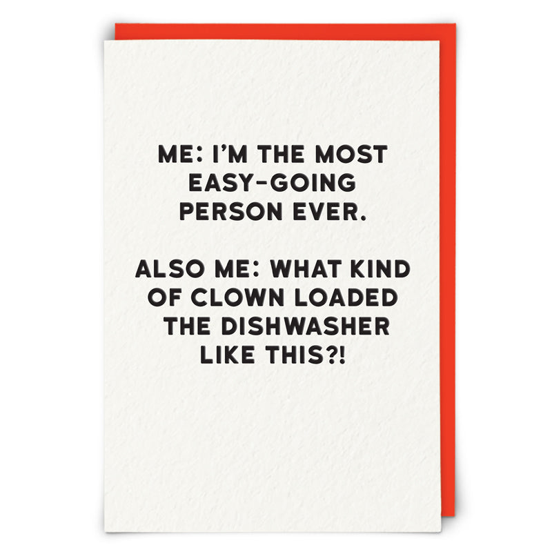 Dishwasher Greeting Card