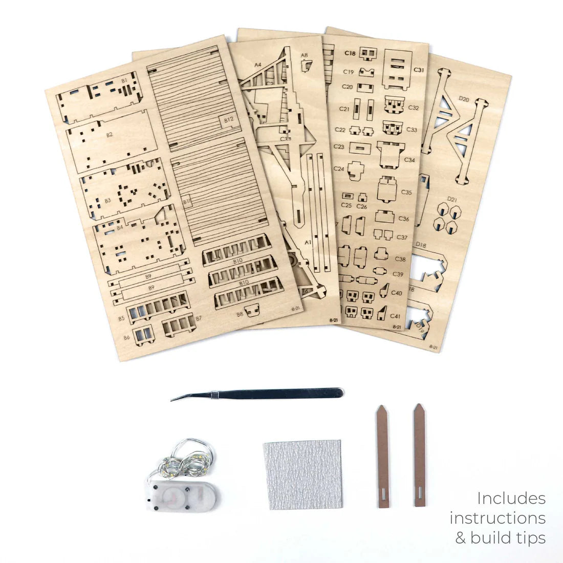 Tropical Lookout - DIY Model Kit