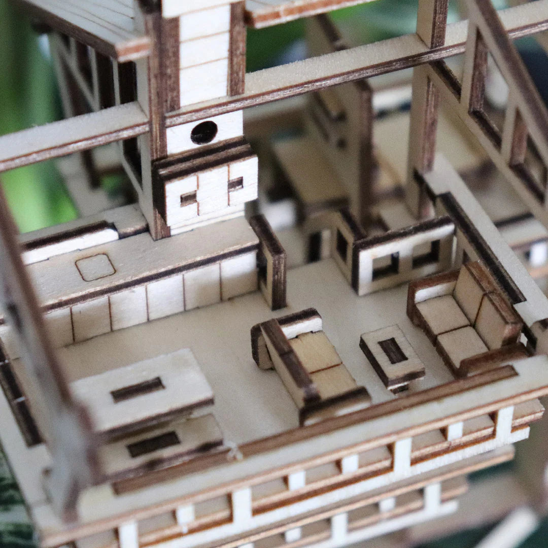Tropical Lookout - DIY Model Kit