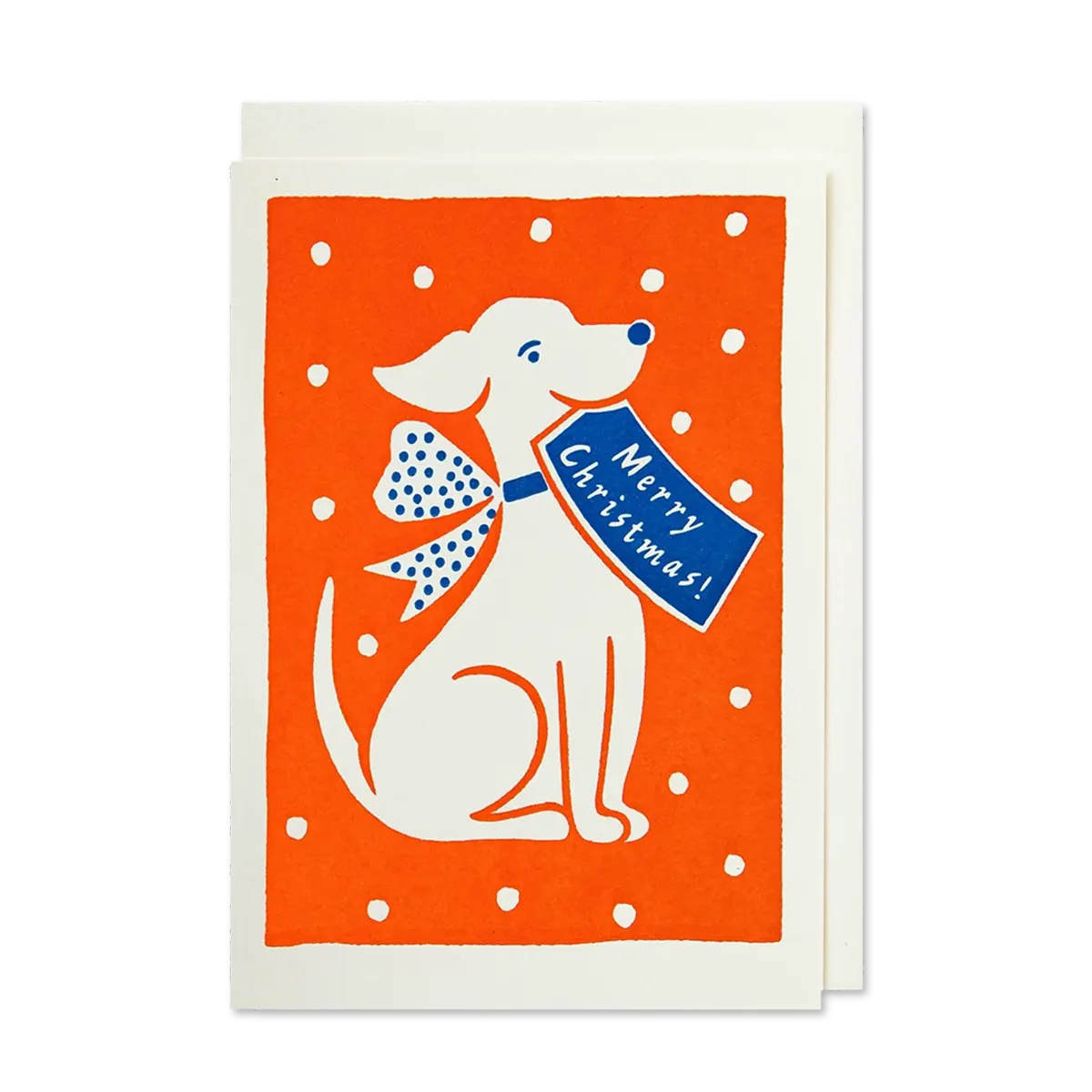 Christmas Dog Greeting Card