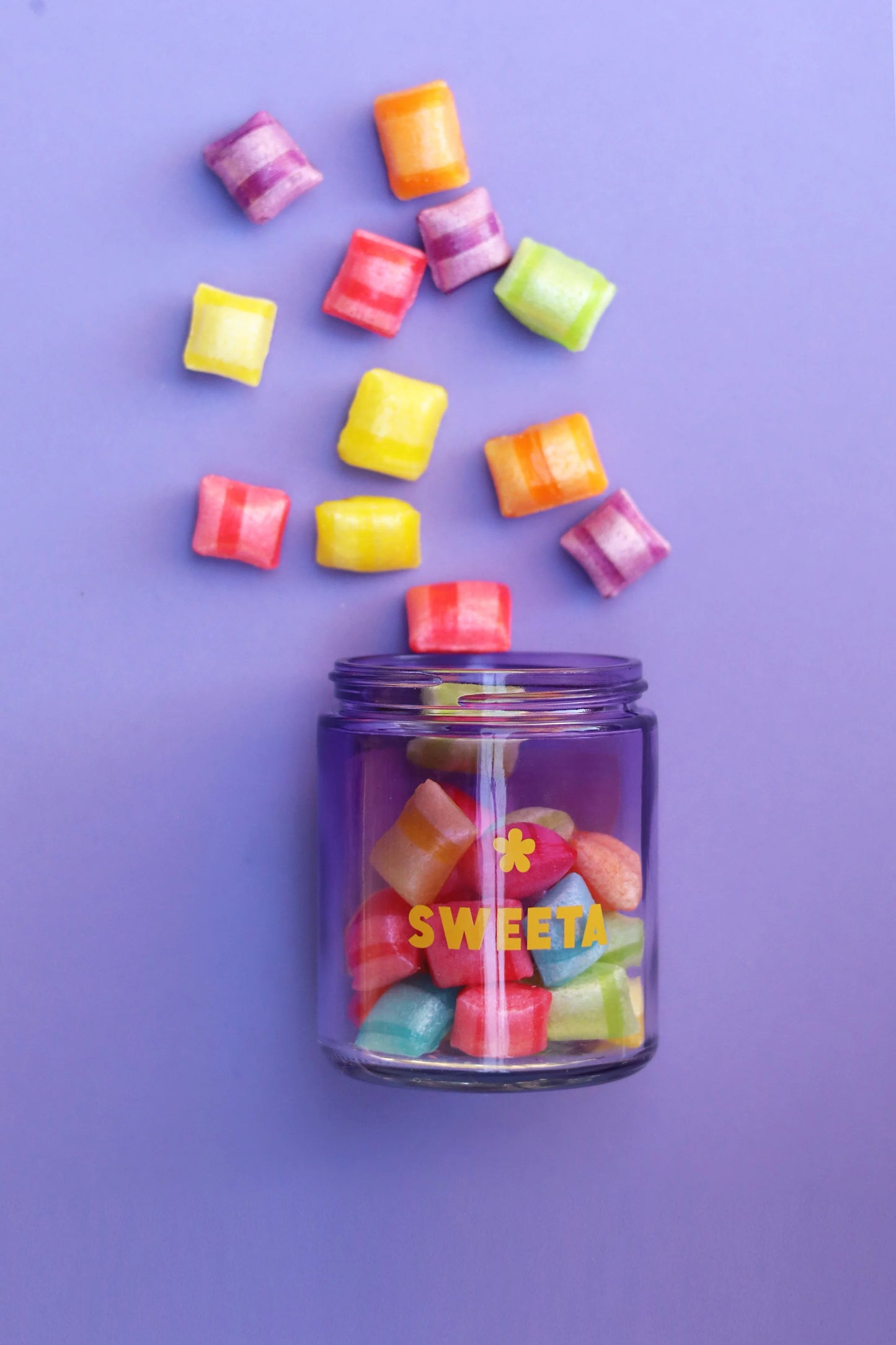 Boiled Sweets - Rainbow Sherbies 180g
