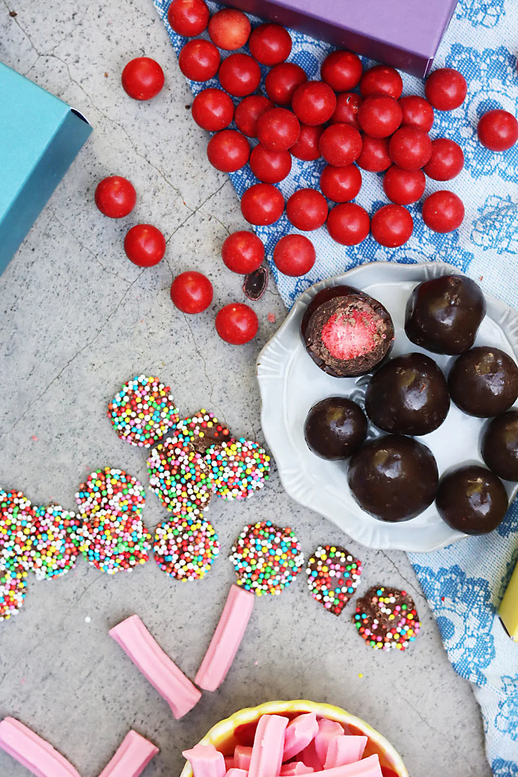 Chocolate orange drops