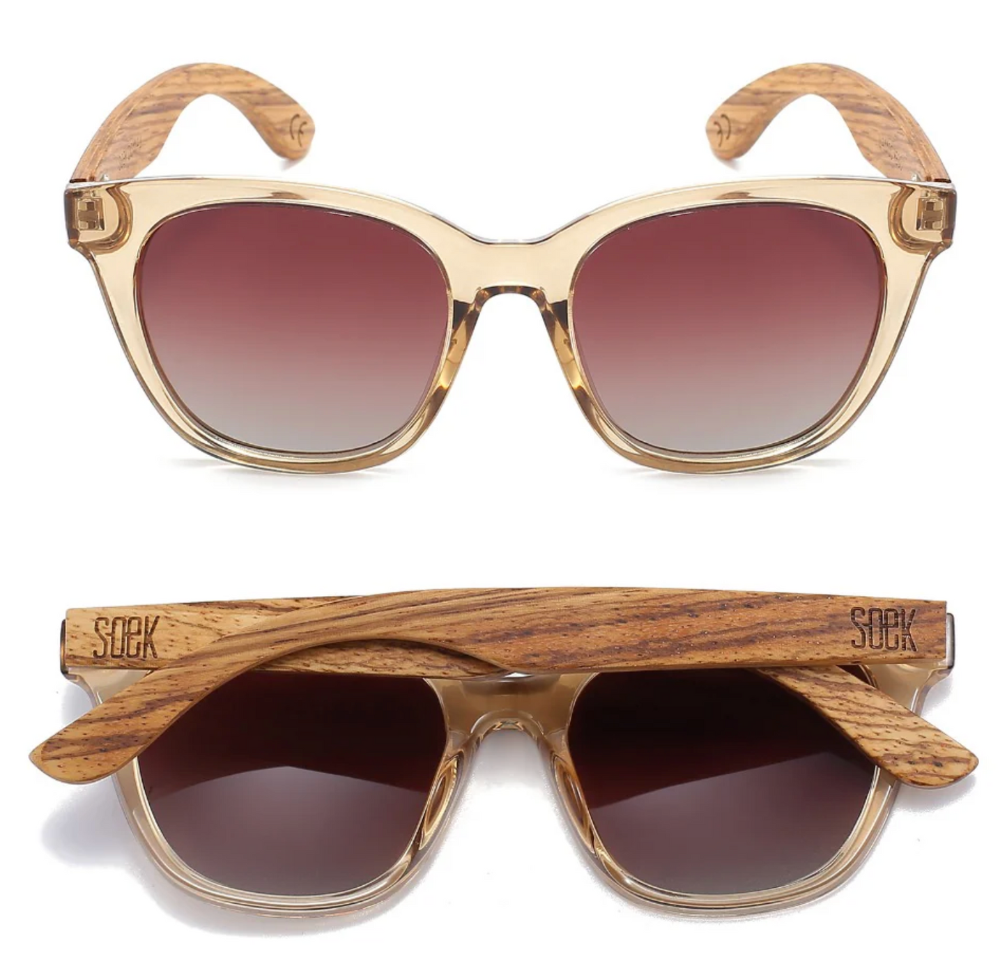 Lila Grace Champagne Sunglasses