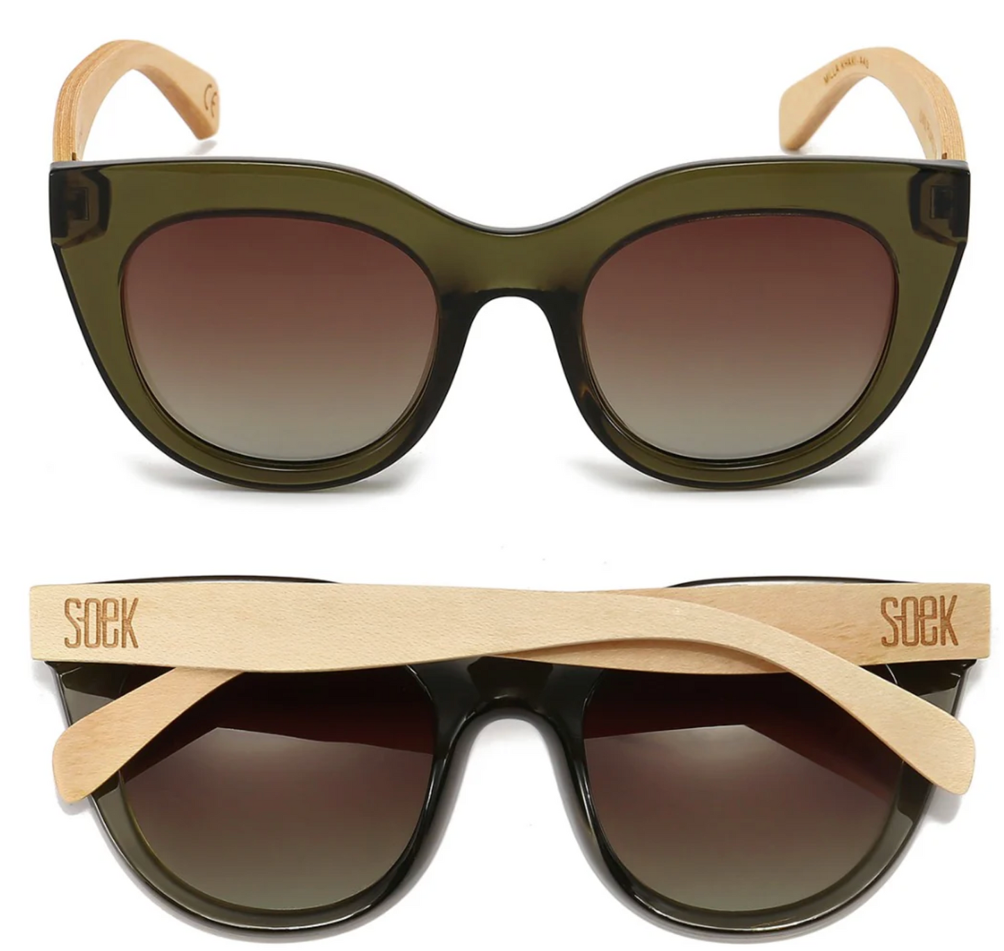 Milla Khaki Sunglasses