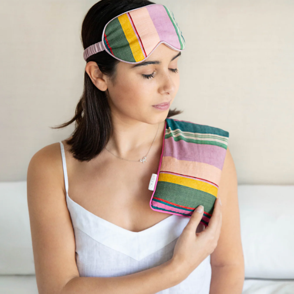 Liberty Gelato Stripe Heat Pillow