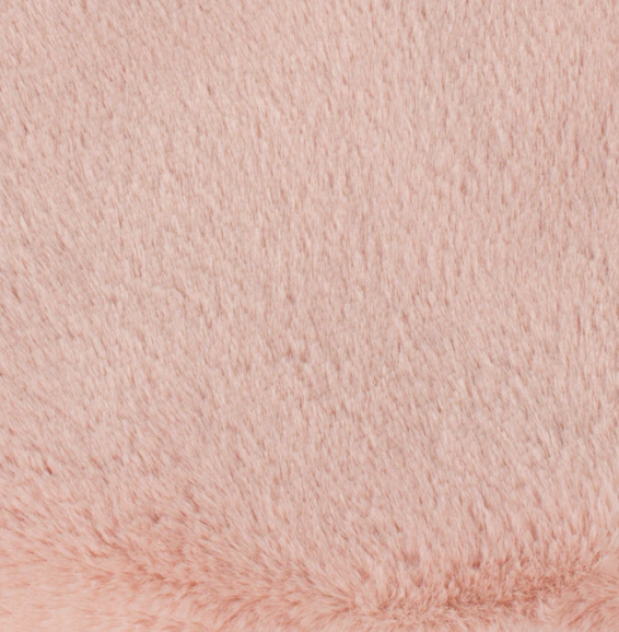 Long Hot Water Bottle - Deluxe Dusty Rose