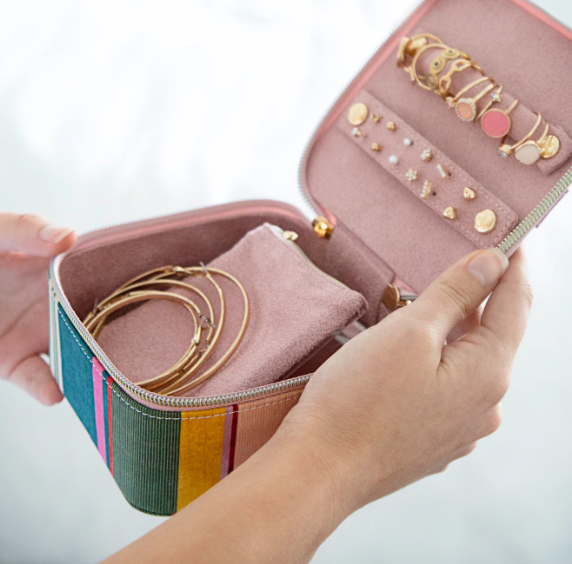 Jewellery Cube - Liberty Gelato Stripe
