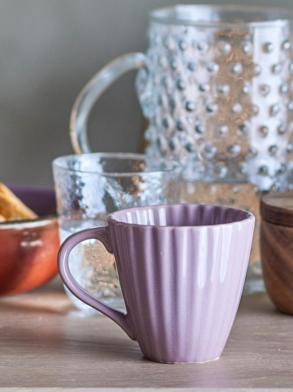 Latina Mug Rose Stoneware