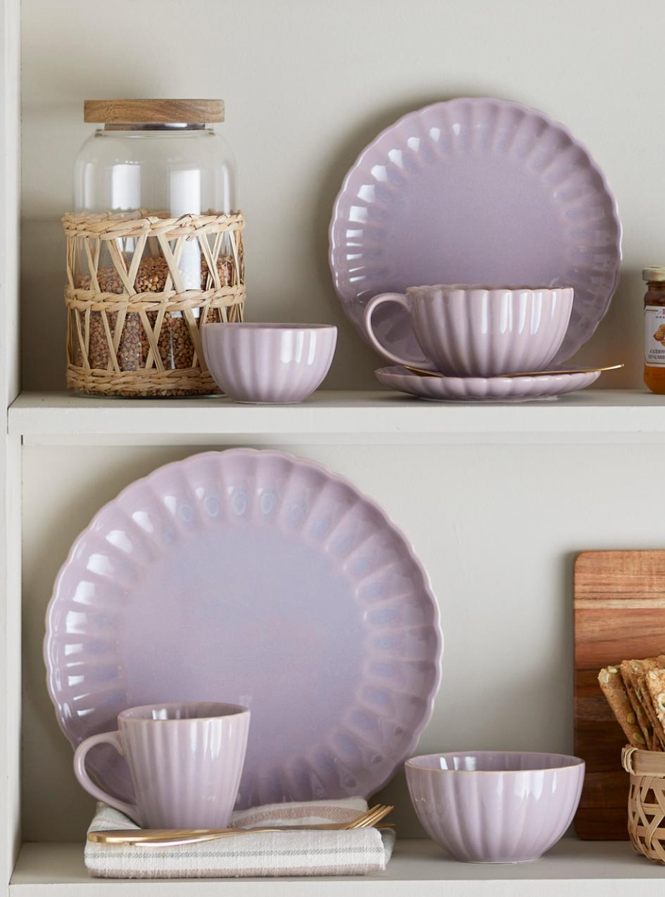 Latina Bowl Rose Stoneware
