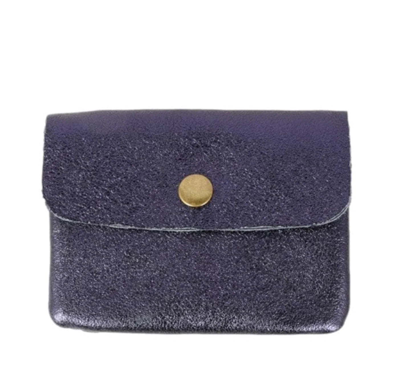 Coin Purse Metallic Marine
