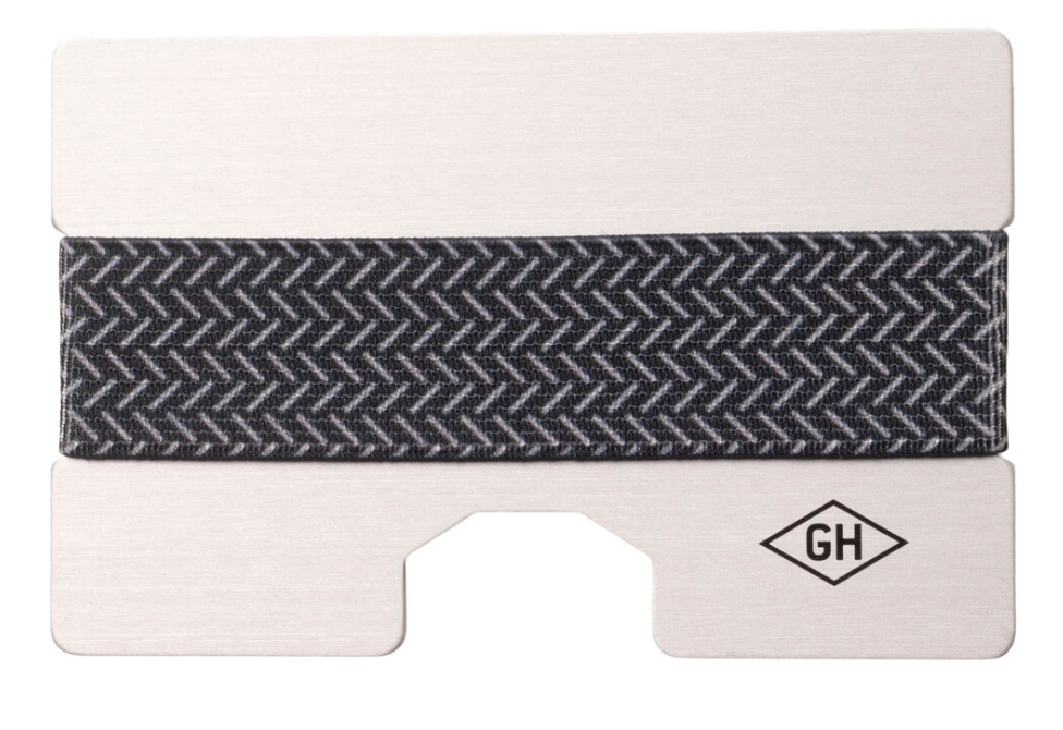 Silver Metal Card Holder
