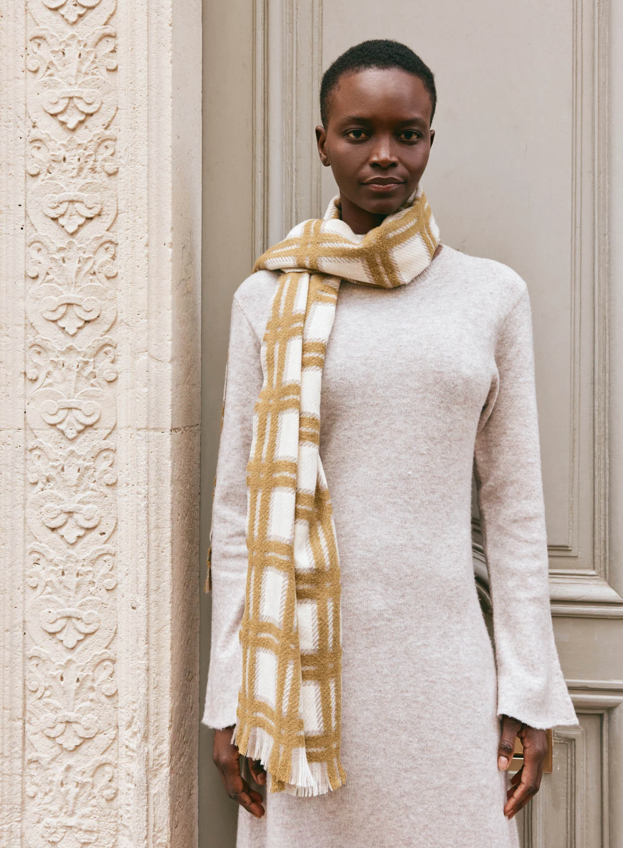 Aman Scarf - Chartreuse