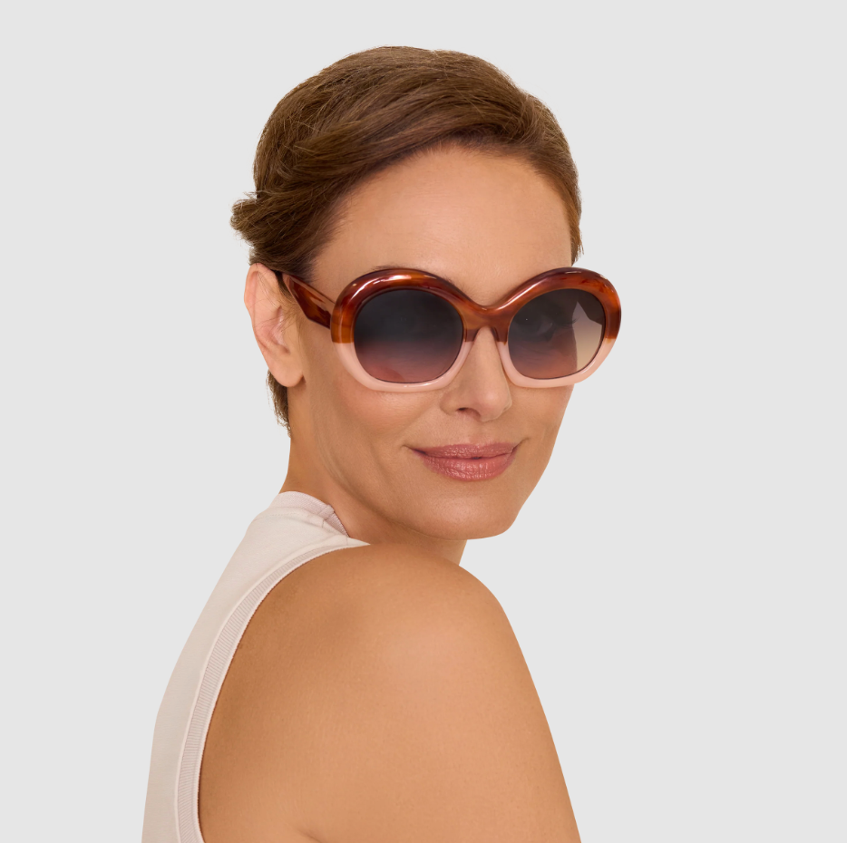 Daria Limited Edition Mahogany Petal Sunglasses