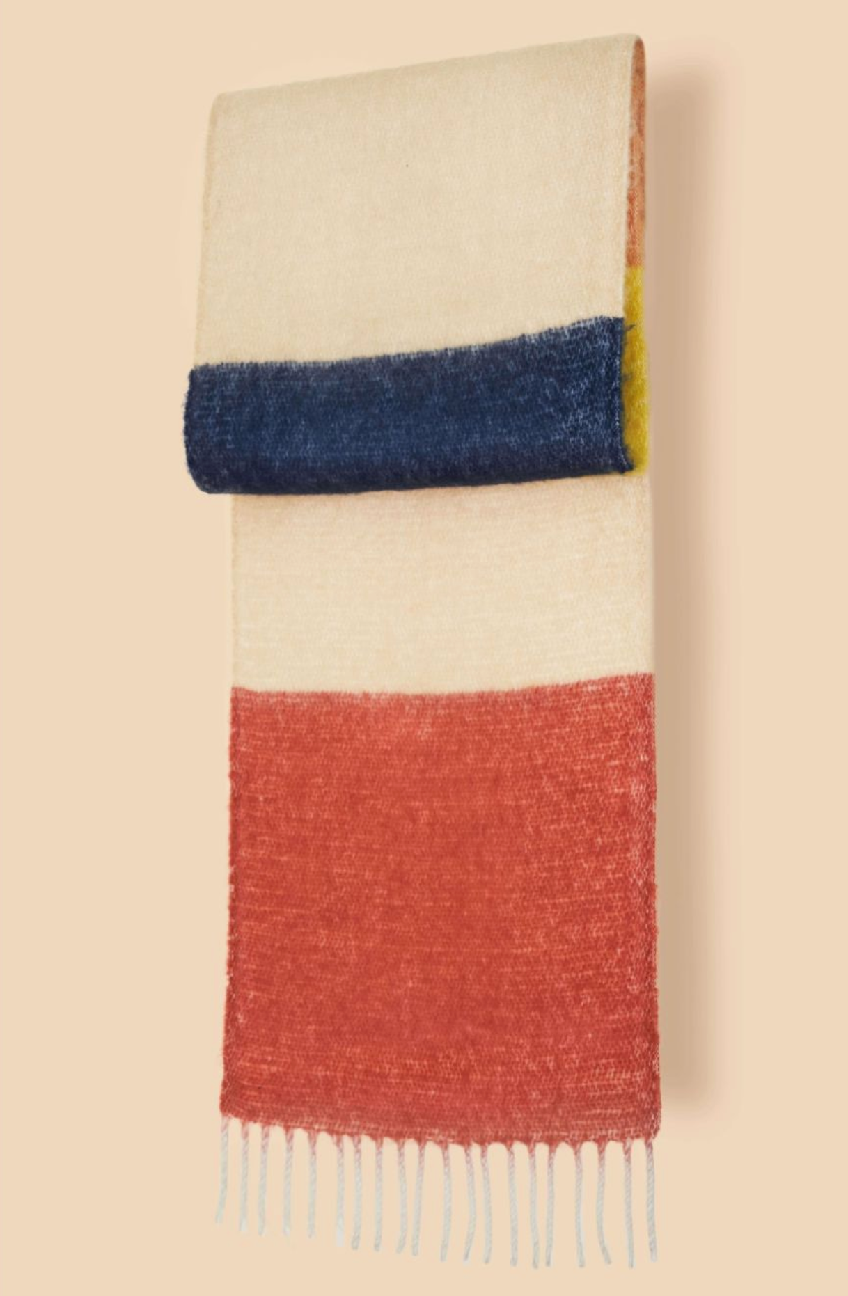 Soho Cosy Scarf in Chartreuse Mix
