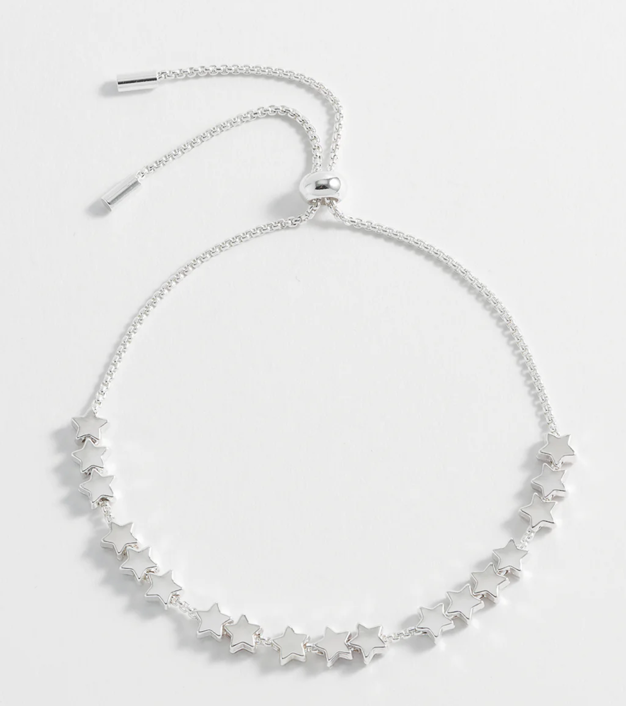 Stars So Bright Slider Bracelet in Silver