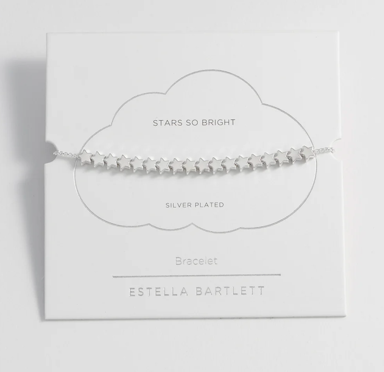 Stars So Bright Slider Bracelet in Silver