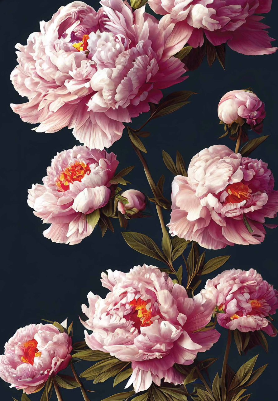 Blooming Pink Peonies - Nuovo Group