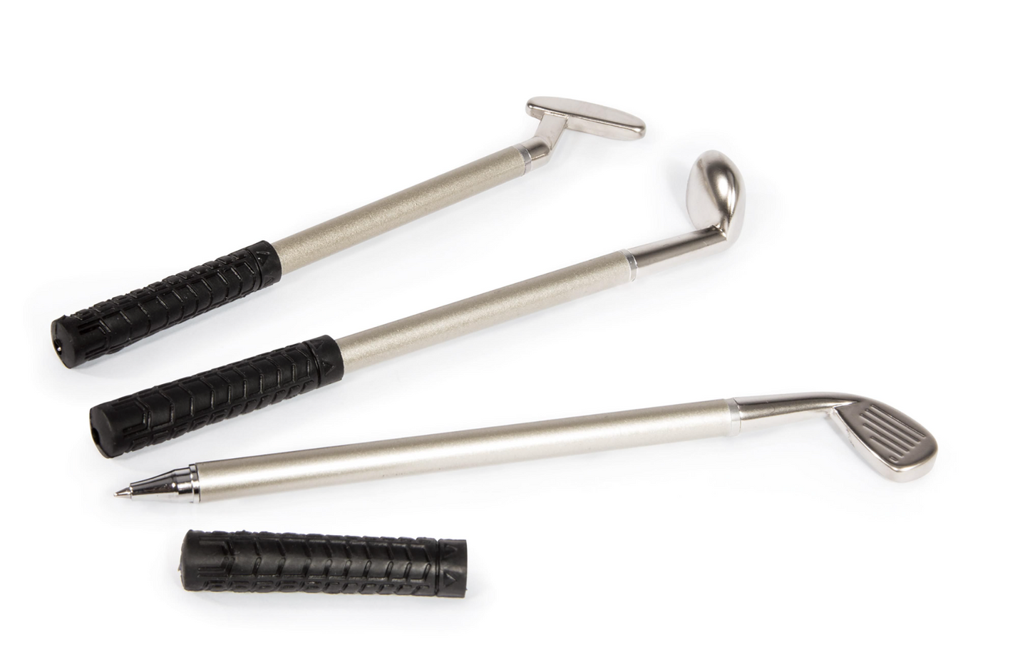 Golf Club Pen Set Silver