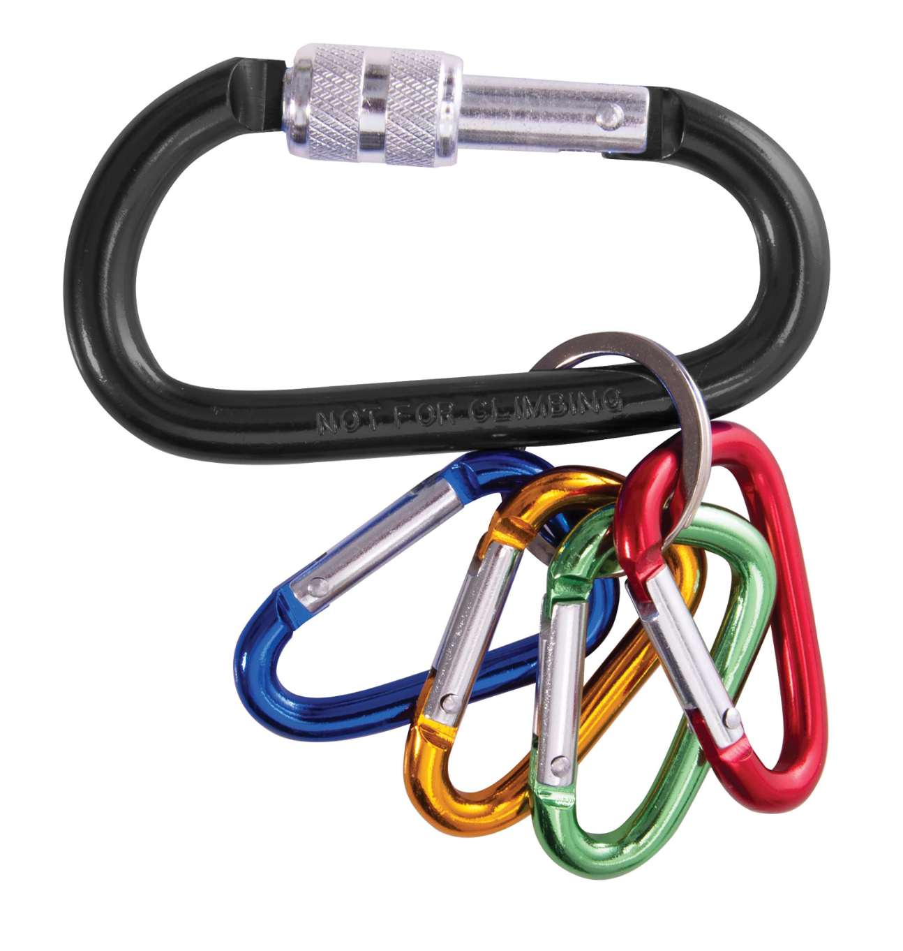 Locking Carabiner Set of 5