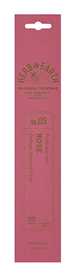 Nippon Kodo Herb & Earth Incense - Rose No.05