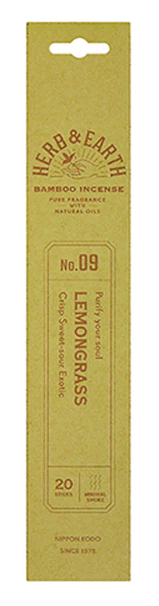 Nippon Kodo Herb & Earth Incense - Lemongrass No.09