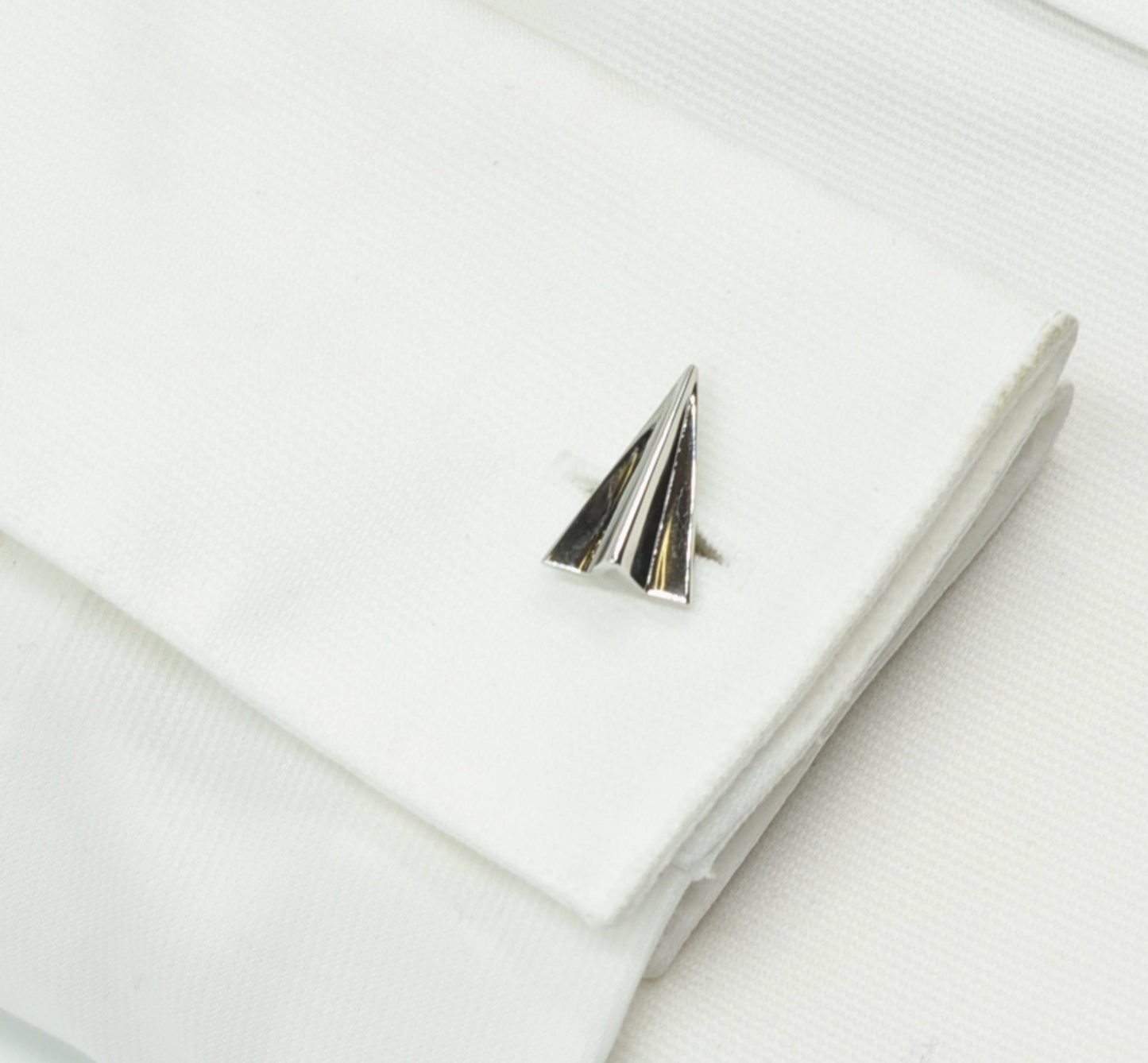 Paper Plane Cufflinks