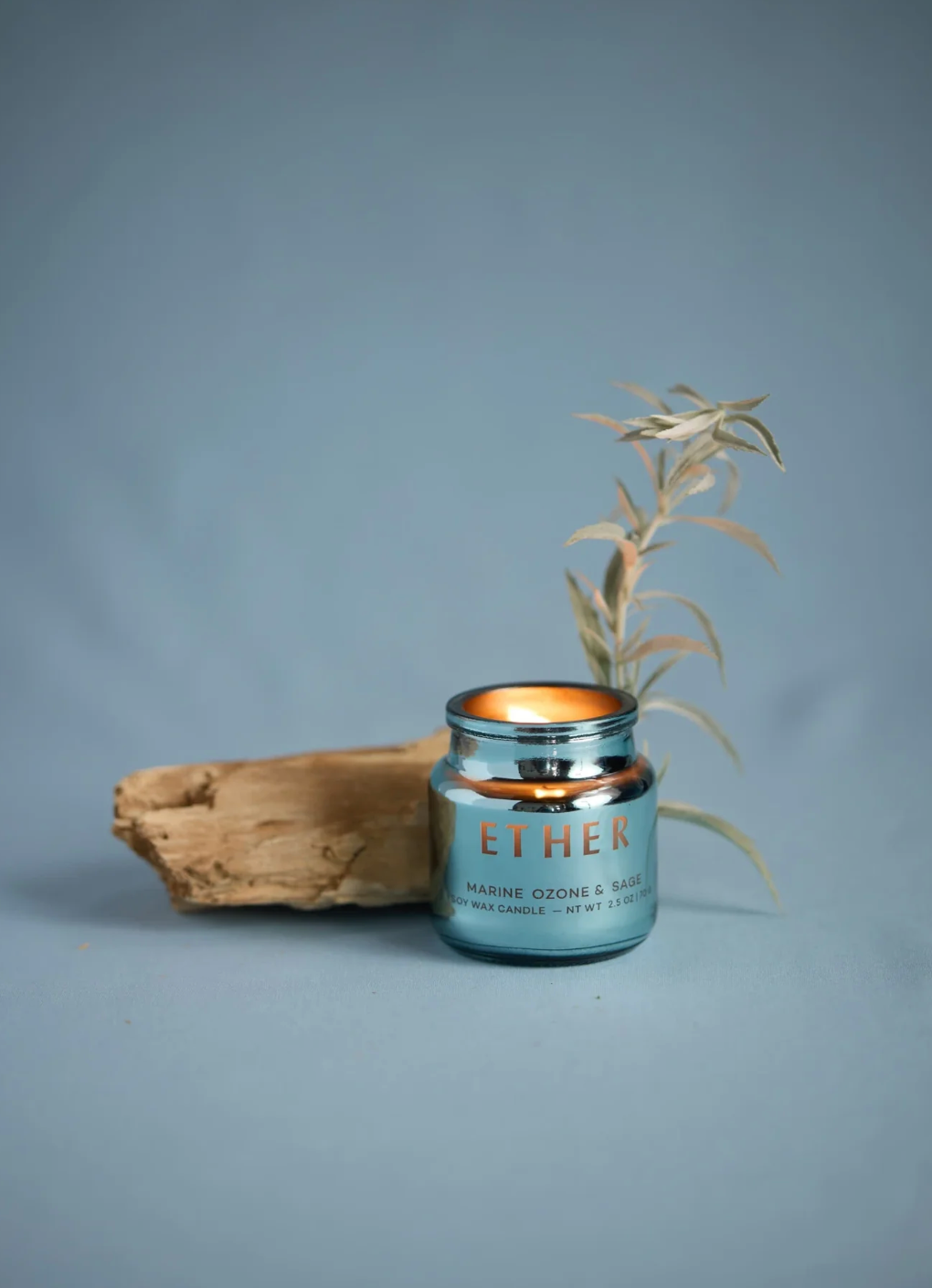Chroma Candle Ether - Sea Salt & Sage