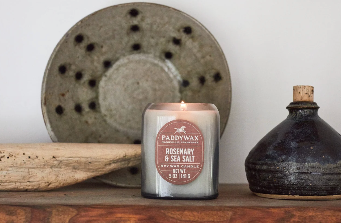 Vista 5 Glass Candle 142g - Rosemary & Sea Salt