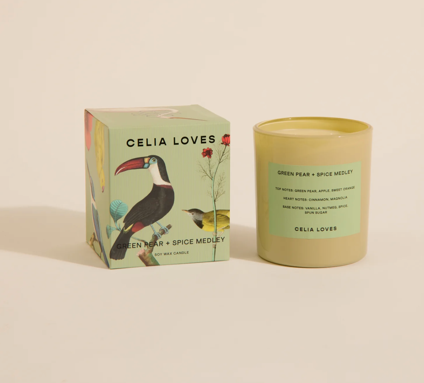 Green Pear & Spice Medley Candle