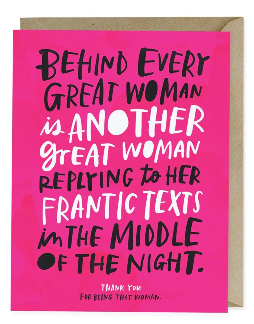 Every Great Woman Card