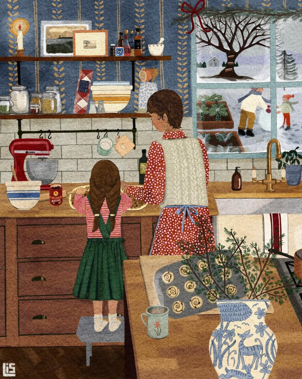 Sunday Baking by Elisabeth Dorrian