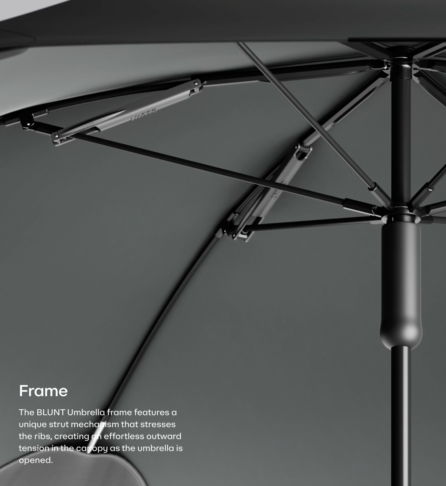 Metro Umbrella Ocean Blue