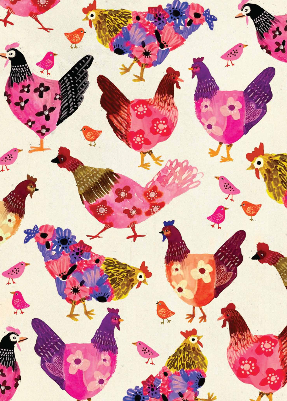 Whimsy Chickens - Katherine Herrell
