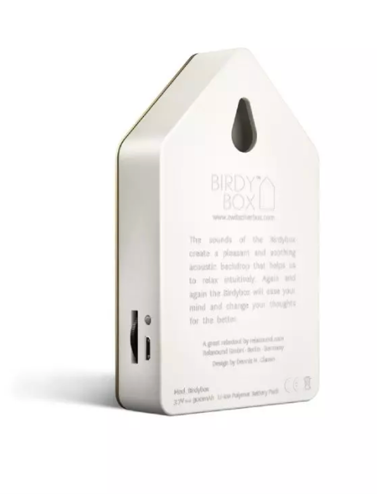 Birdy Box Golden Brass