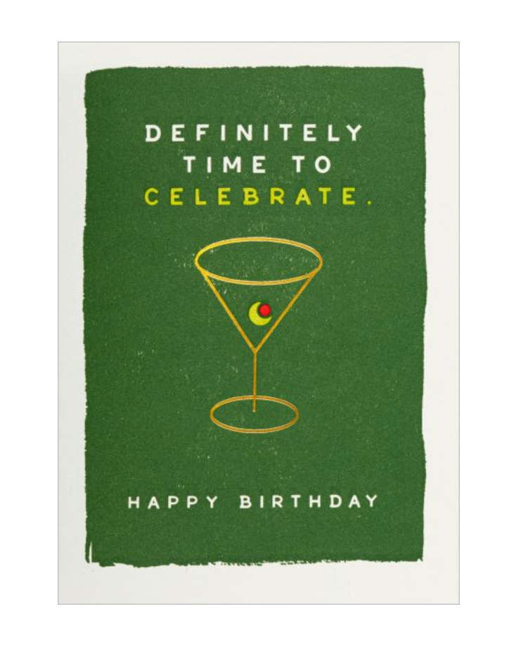 Martini Birthday