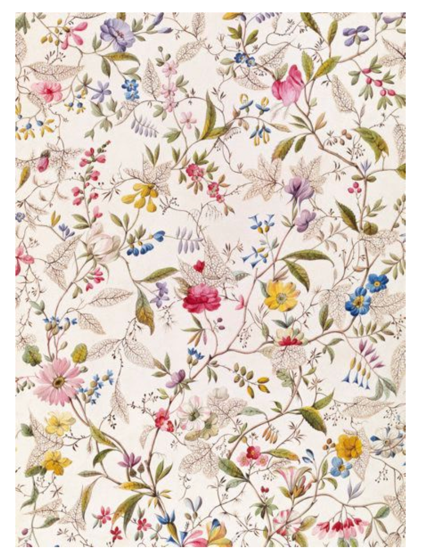Floral on Pink