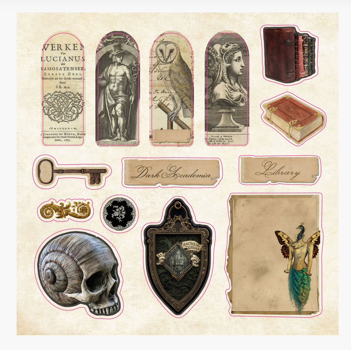 The Sticker Book of Curiosities