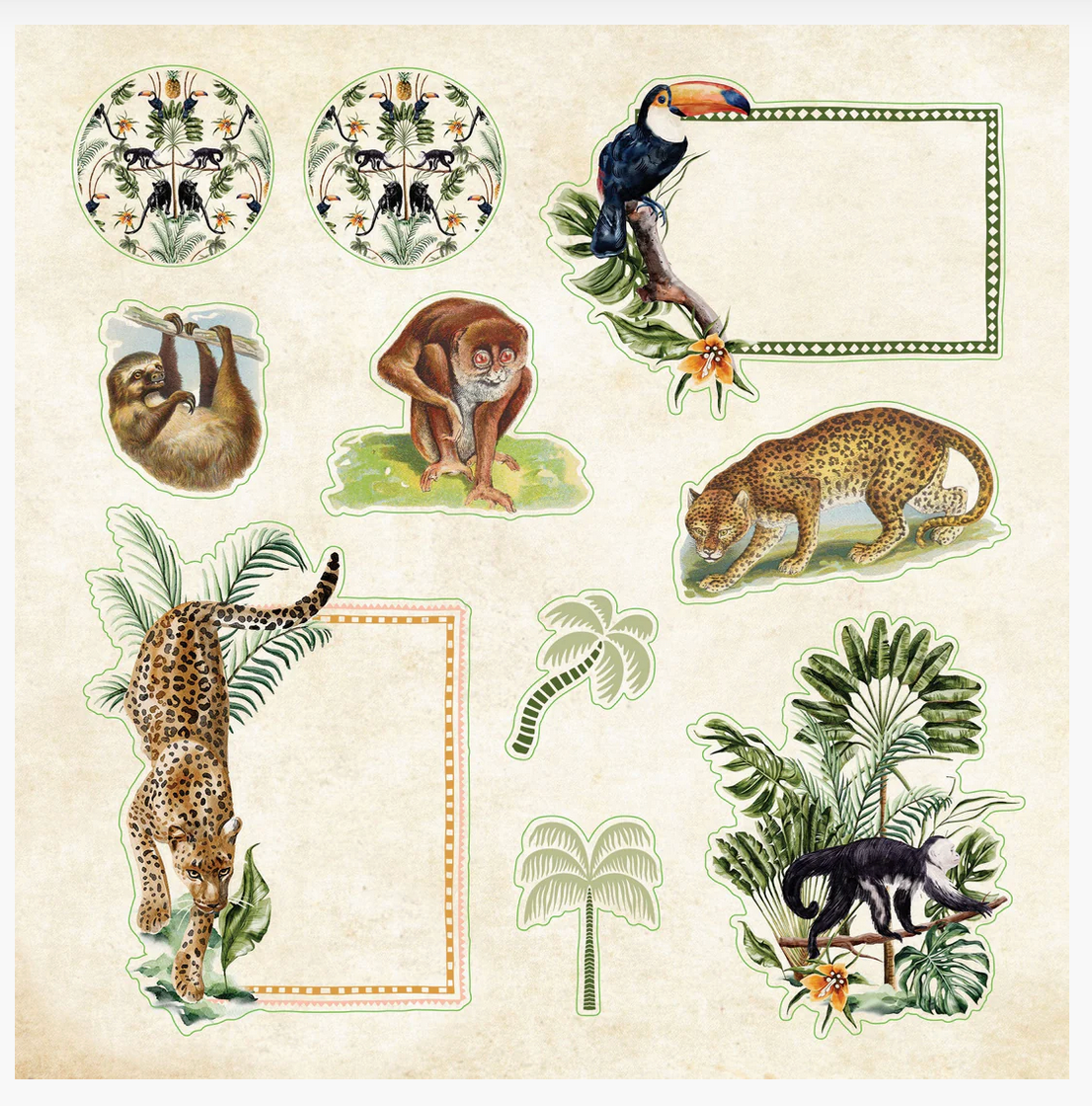 The Zoological Sticker Book