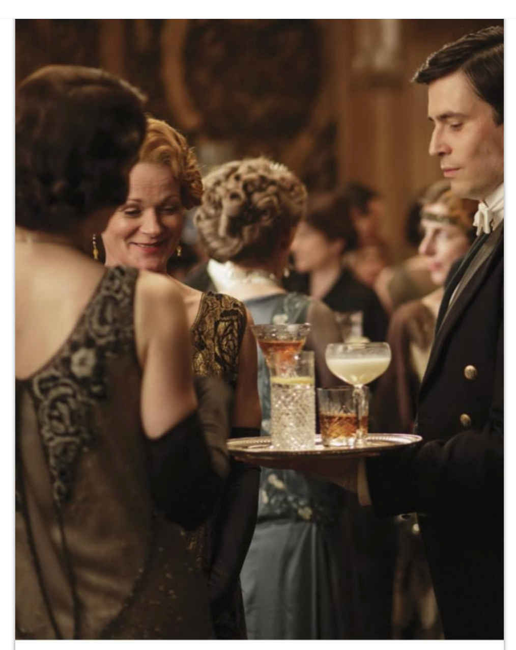 Official Downton Abbey Cocktail Book: Appropriate Libations