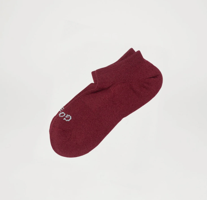 Good Feels Ankle Socks in Pinot